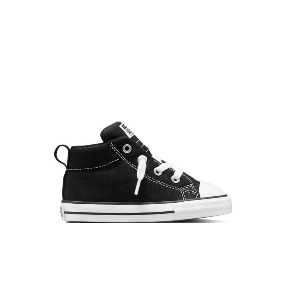 Converse Toddler Street Mid Top Sneakers - Light Black 9T